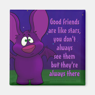 Pepe the Bat, w/quote magnet
