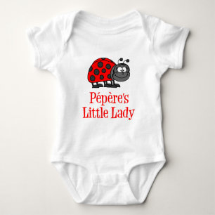 Pepere's Little Lady Baby Bodysuit