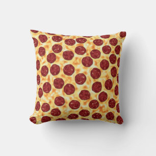 Peperoni Pizza vector art  Cushion