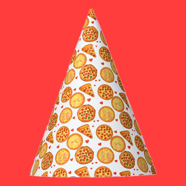 Peperroni ,Cheese And Margherita Pizza Party Hat (Creator Uploaded)