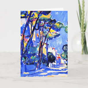 Peploe - Street Scene, France Card