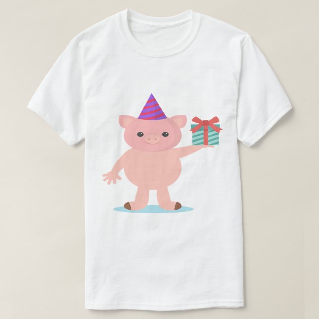 Peppa pig birthday   T-Shirt (Design Front)