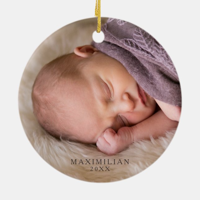 Pepparkakor Christmas Ceramic Ornament (Back)