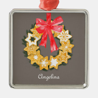 Pepparkakor Christmas Metal Ornament