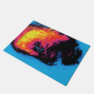 pepper and plastic silenced doormat