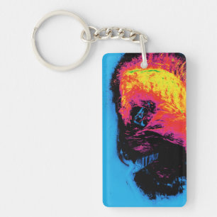 pepper and plastic silenced key ring