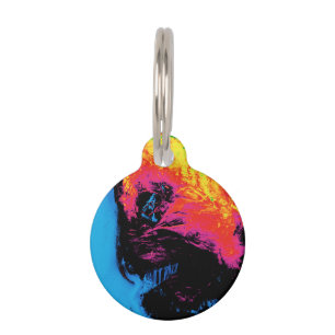 pepper and plastic silenced pet tag