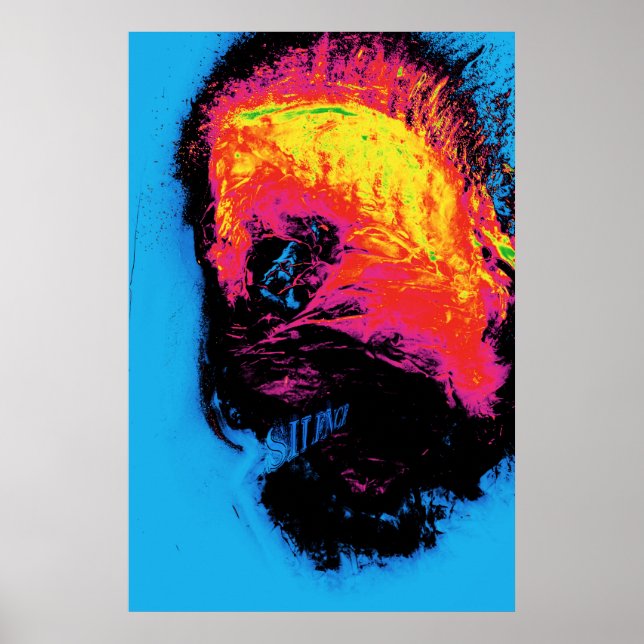 pepper and plastic silenced poster (Front)