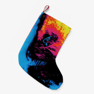 pepper and plastic silenced small christmas stocking