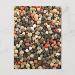 Pepper Background Postcard