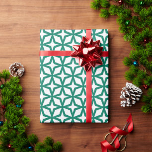 Pepper Green lattice pattern Wrapping Paper
