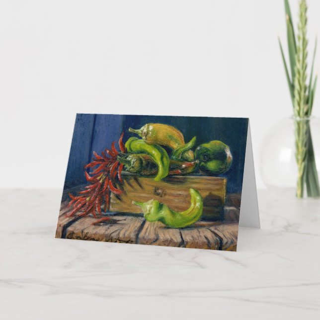 “Pepper Harvest” Card (Front)