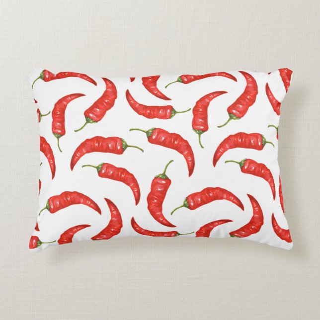 Pepper. Pattern Decorative Cushion (Front)