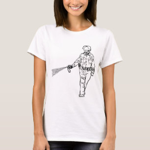 Pepper Spraying Cop T-Shirt