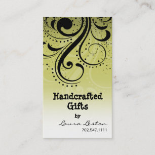 Pepper Swirl Business Card template