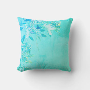 Pepper Tree Flowers Leaves Nature Pillow Cushion