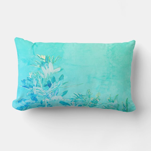 Pepper Tree Flowers Leaves Nature Pillow Cushion (Front)
