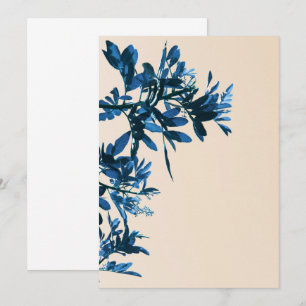 Pepper Tree Leaves Minimalistic Nature Card