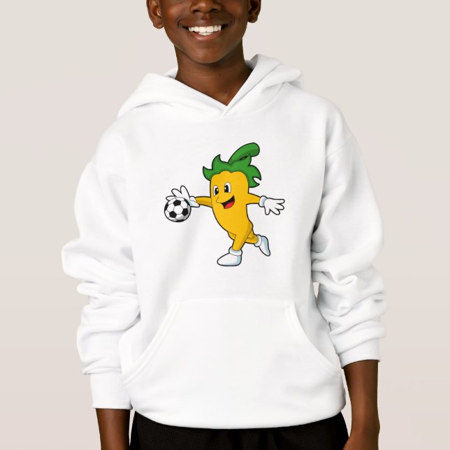 Pepper Vegan as Soccer player with Soccer.PNG (Front)