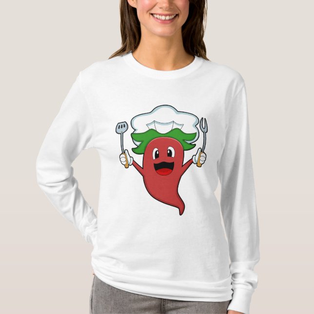 Pepper Vegan Cook T-Shirt (Front)