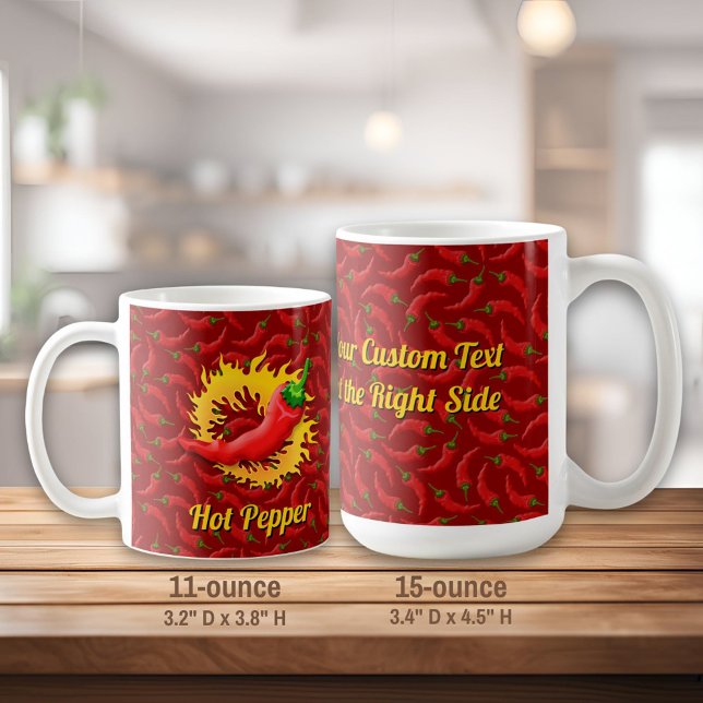Pepper with Flame Coffee Mug (Creator Uploaded)