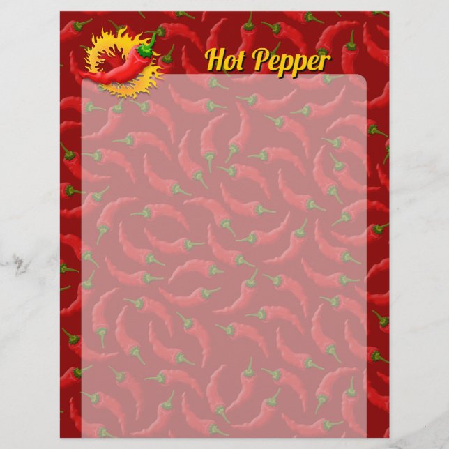 Pepper with Flame Flyer (Front)