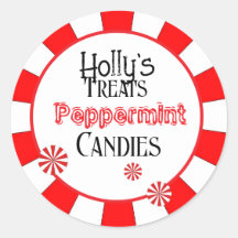 Peppermint candies Sticker