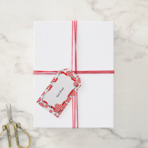 Peppermint Candy Christmas  Gift Tags