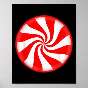 Peppermint Candy Christmas  Poster