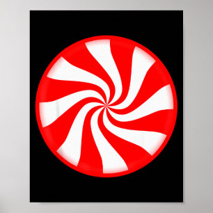 Peppermint Candy Christmas  Poster