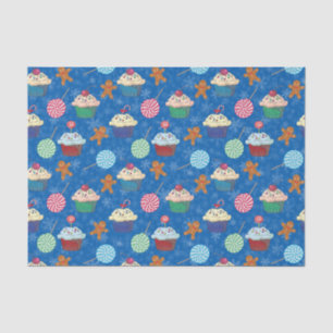 Peppermint Candy ,Gingerbread Man and cup cake Tissue Paper