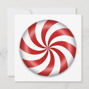 Peppermint Candy Holiday Card