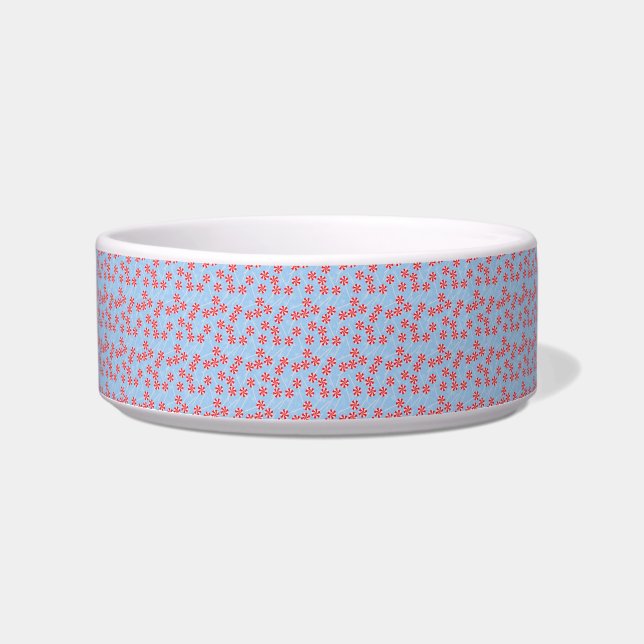 Peppermint Candy Mints Christmas Bowl (Front)