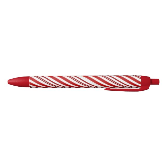 Peppermint candy stripe  black ink pen (Bottom)