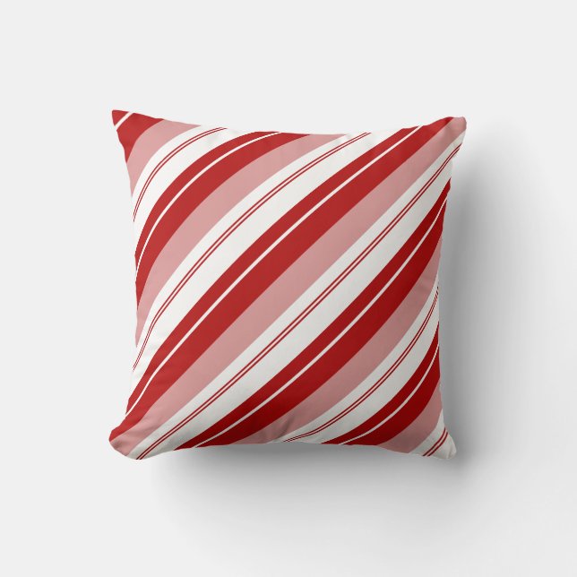 Peppermint Candy Stripe Cushion (Front)