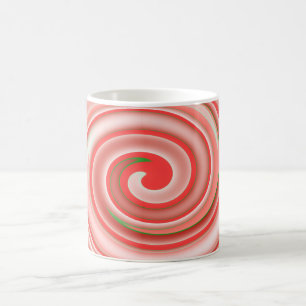 Peppermint Candy Swirl Coffee Mug