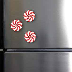 Peppermint Candy Swirl  Magnet