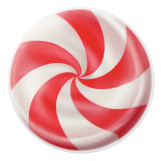 Peppermint Ceramic Knob