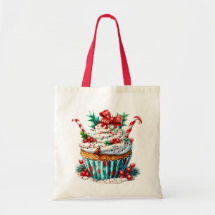 Peppermint Cupcakes Tote Bag