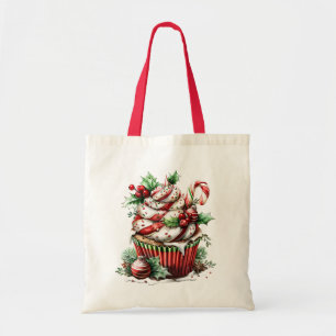 Peppermint Cupcakes Tote Bag