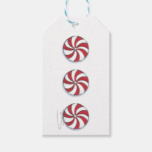 Peppermint Kisses Gift Tags