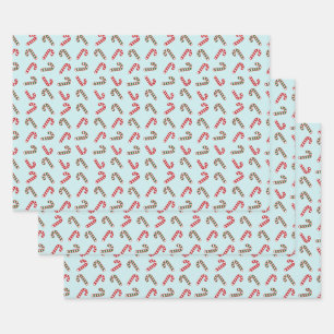 Peppermint Magic: Christmas Candy Cane Gift Paper