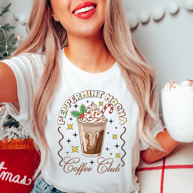 Peppermint Mocha Coffee Club T-Shirt (Creator Uploaded)