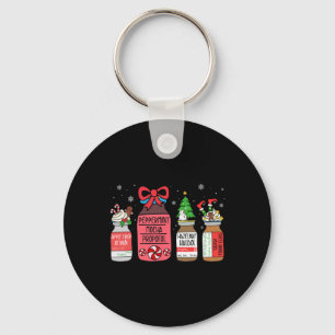 Peppermint Mocha Propofol Christmas Nurse Er Ed Ic Key Ring