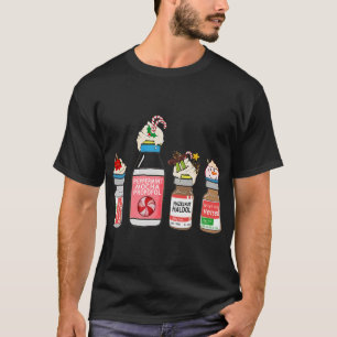 Peppermint Mocha Propofol Cute Christmas Nurse ER T-Shirt