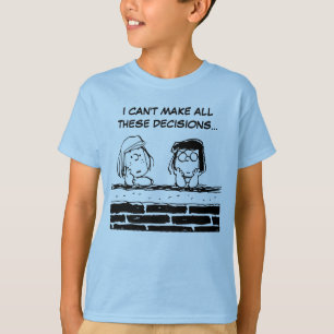 Peppermint Patty & Marcie at the Wall T-Shirt