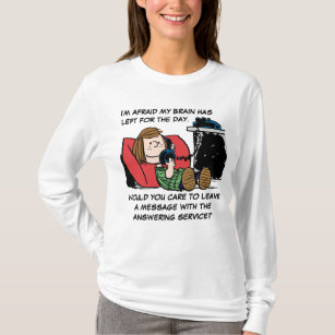 Peppermint Patty on the Phone T-Shirt