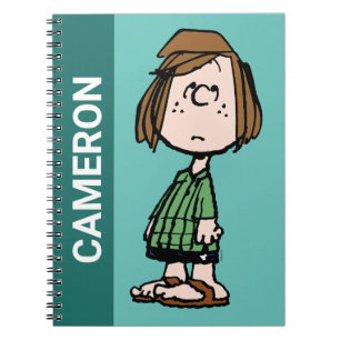 Peppermint Patty Rolling Eyes Notebook