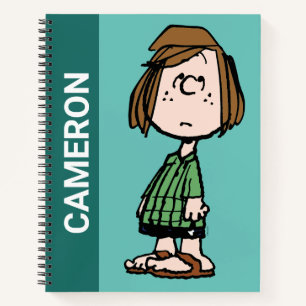 Peppermint Patty Rolling Eyes Notebook