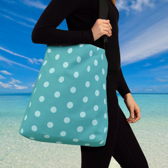 Peppermint Polka Dot Large Crossbody Bag (Creator Uploaded)